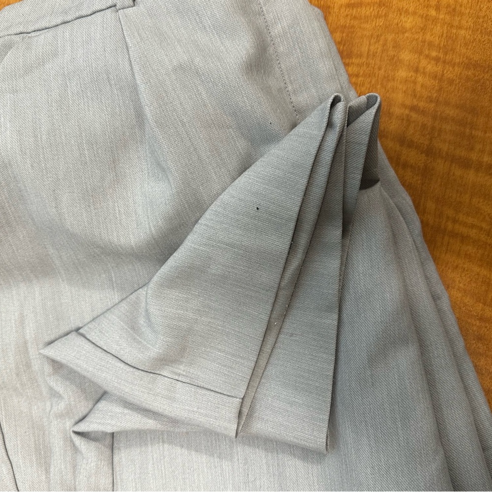 Abercrombie & Fitch Curve Love High Waisted Gray Trousers - Picture 3 of 4